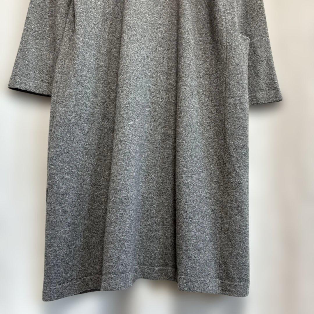 美品★evam eva★wool ニットカーディガン　ロング　22AW