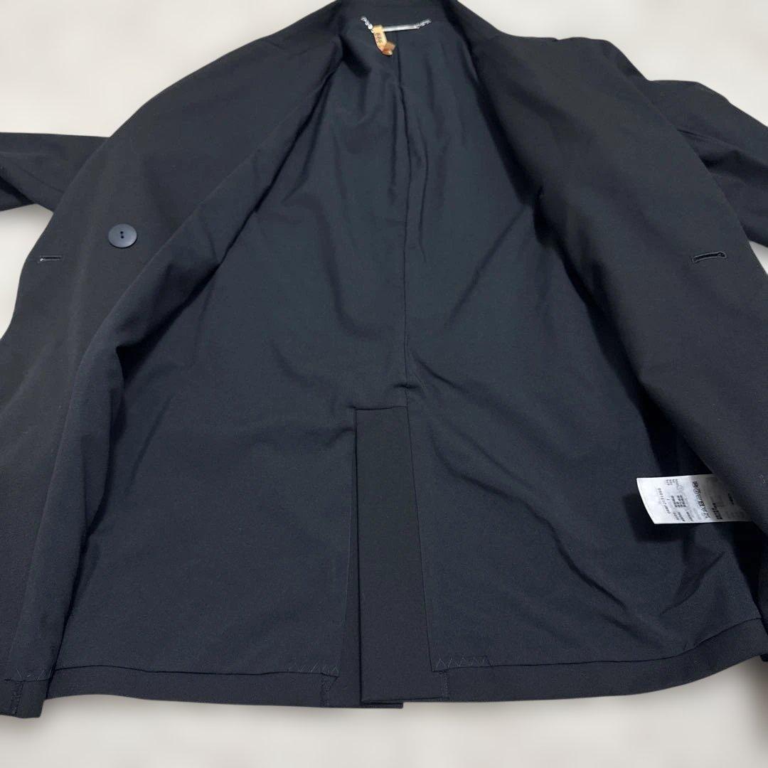 【極美品】 ミラオーウェン ダブルブレザーコンパクトジャケット ブラック　1