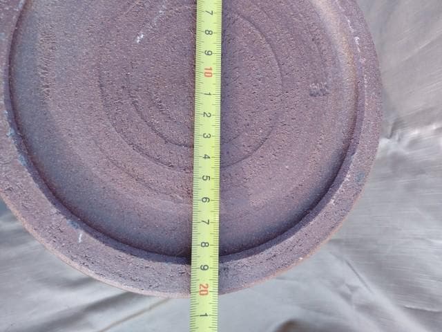 壺　瓶　花瓶　 鉢　広口 　白　底20口34高40cm　シンプル　清涼