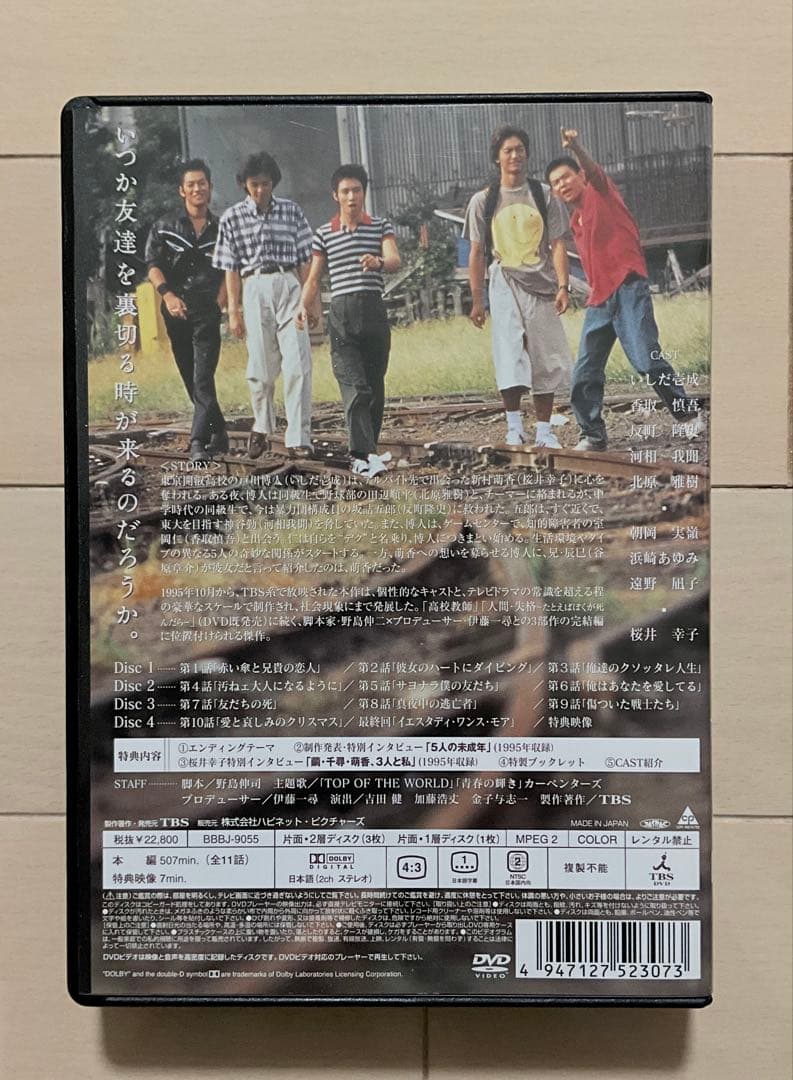 未成年DVD BOX 全11話と特典映像含む全4枚