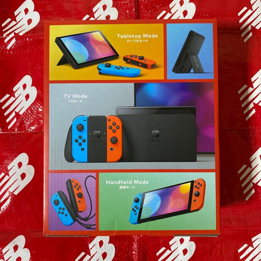 ⭐️新品未開封 Nintendo Switch本体 有機ELモデルネオンカラー⭐️
