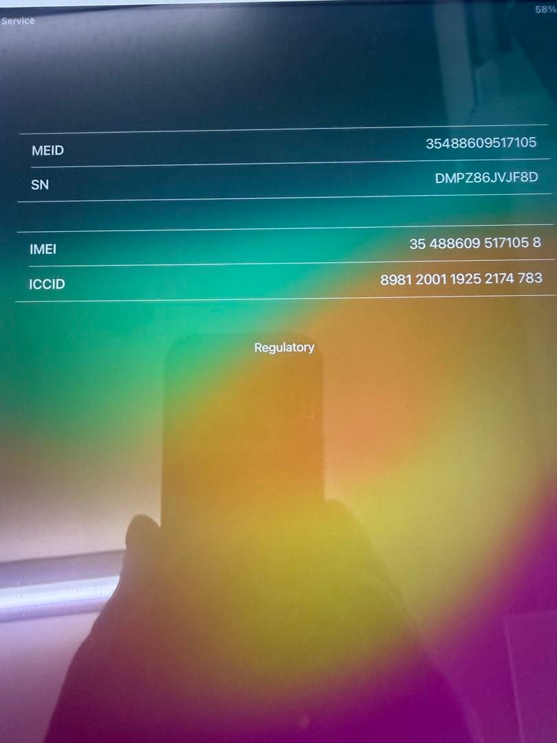 Apple iPad A1954 第6世代 Wi-Fi + Cellular