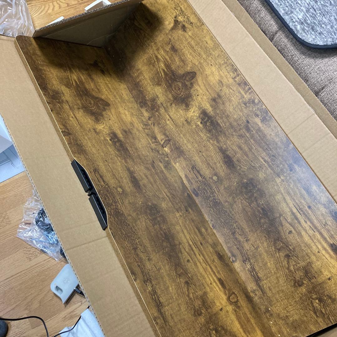 電動式スタンディングデスク 幅100cm×奥行60cm×高さ69cm～115cm