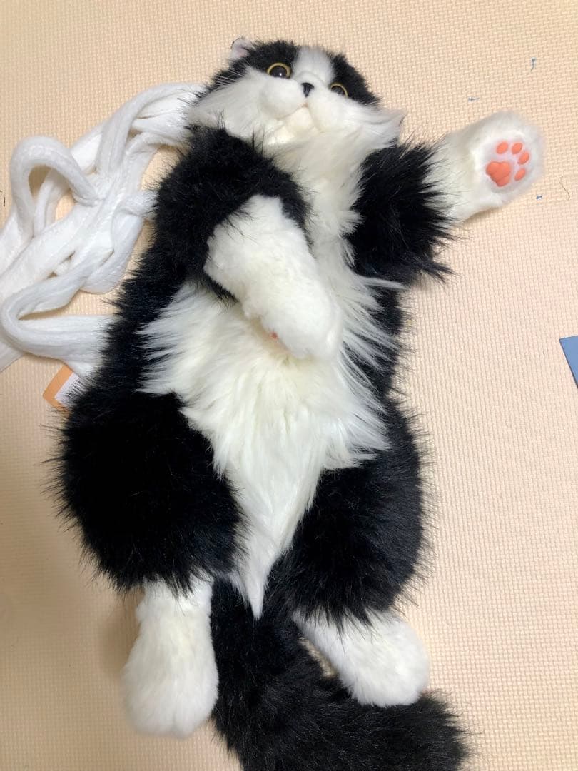 Chongker 猫ぬいぐるみ　黒猫