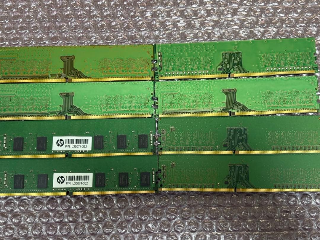 DDR4 メモリ　2666v 8GB 8枚 合計64GB