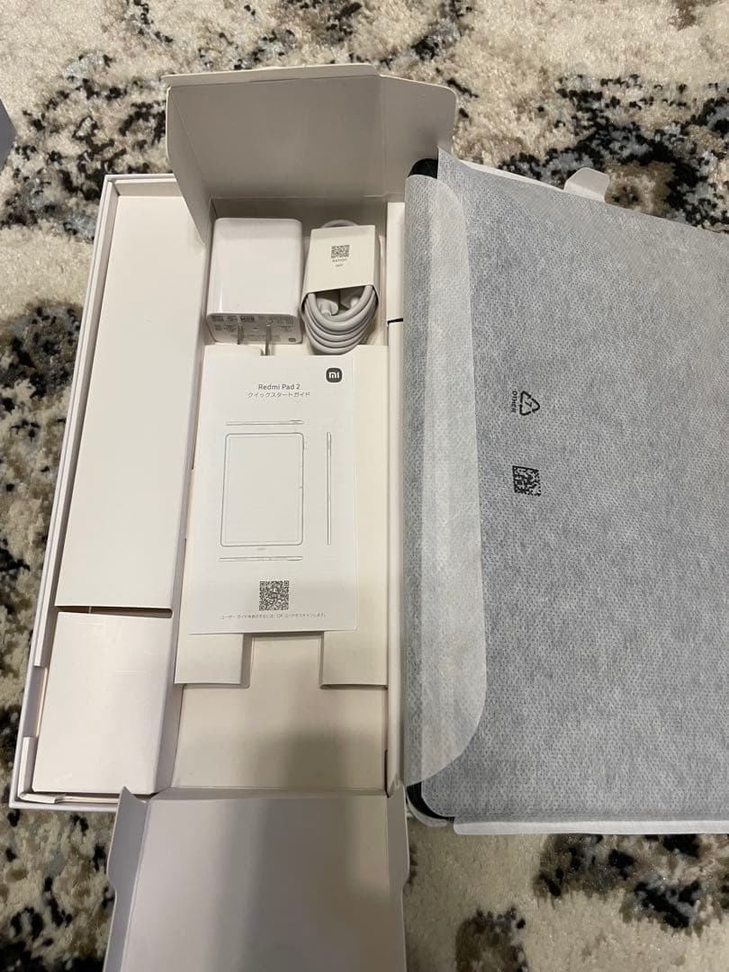 Xiaomi REDMI Pad 2 シルバー CAGOEカバー付き