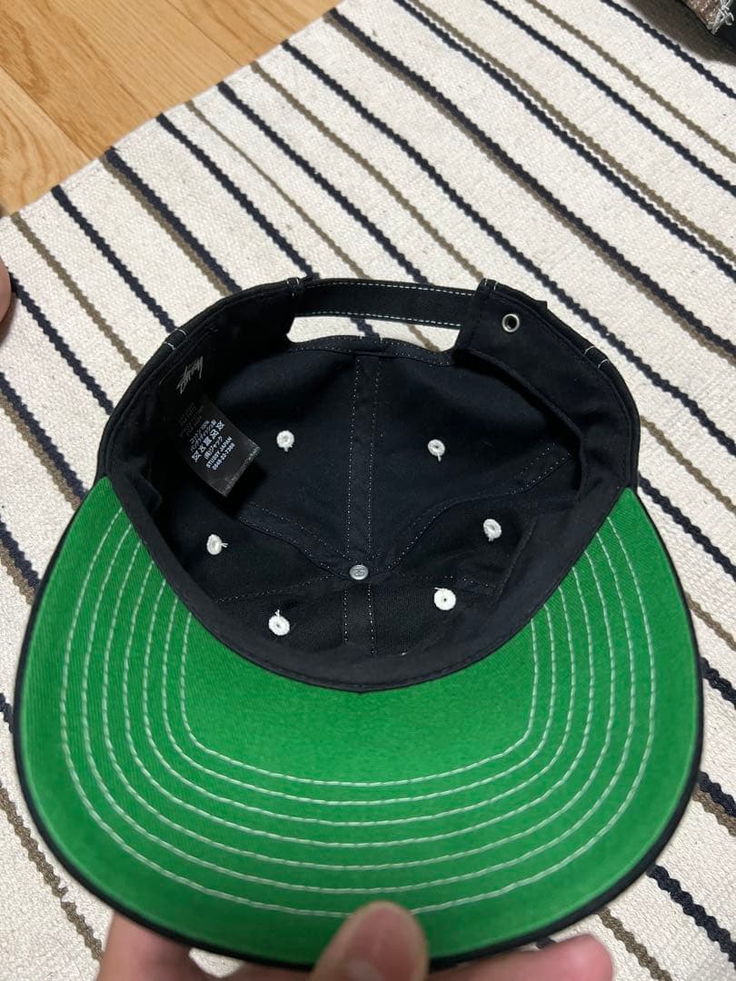 STUSSY MID-DEPTH STU ARCH STRAPBACK キャップ