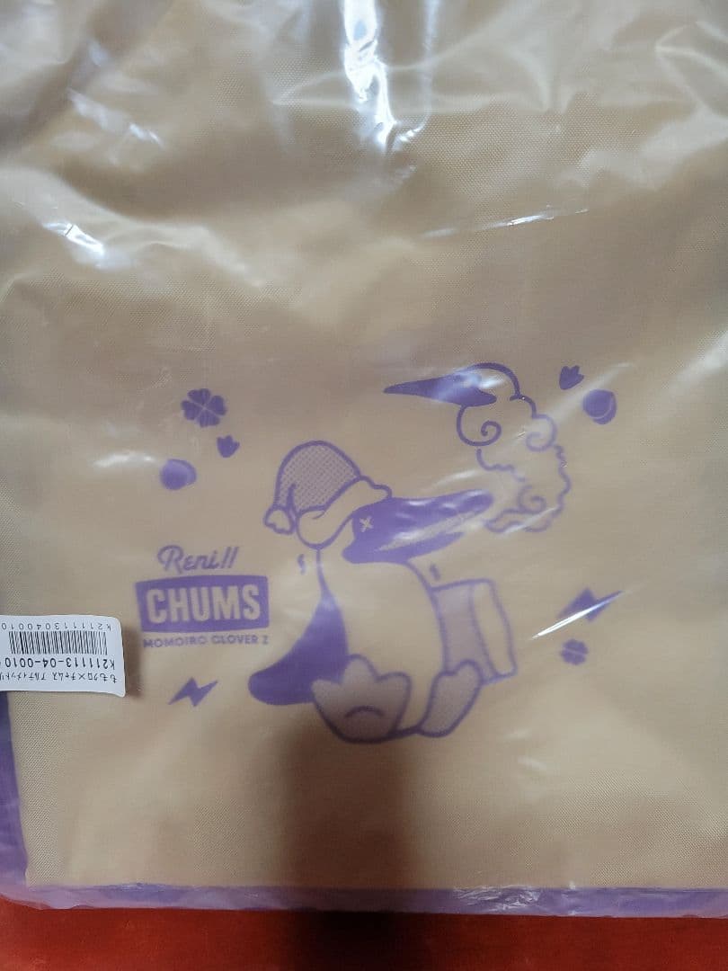 ももクロ×チャムス アルティメットリュック パープル 新品 CHUMS パープル