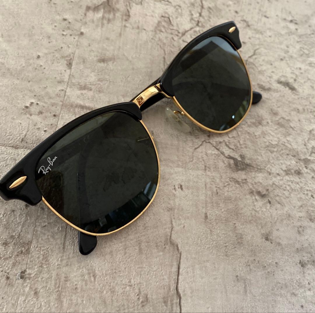 美品Ray-Ban CLUBMASTERクラブマスターRB3016 W0365
