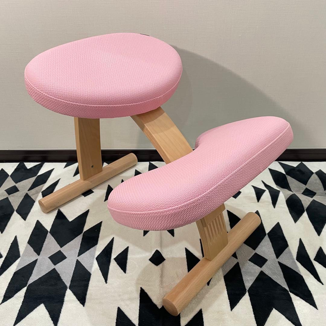 バランスチェア バランスイージー ピンク 桜 中古美品