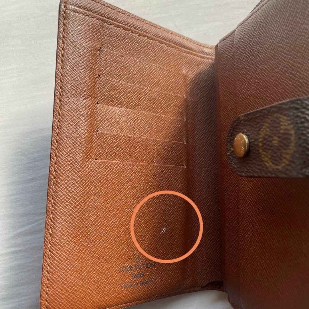 廃盤★希少LOUIS VUITTON ポルト パピエ ジップ モノグラム 折財布