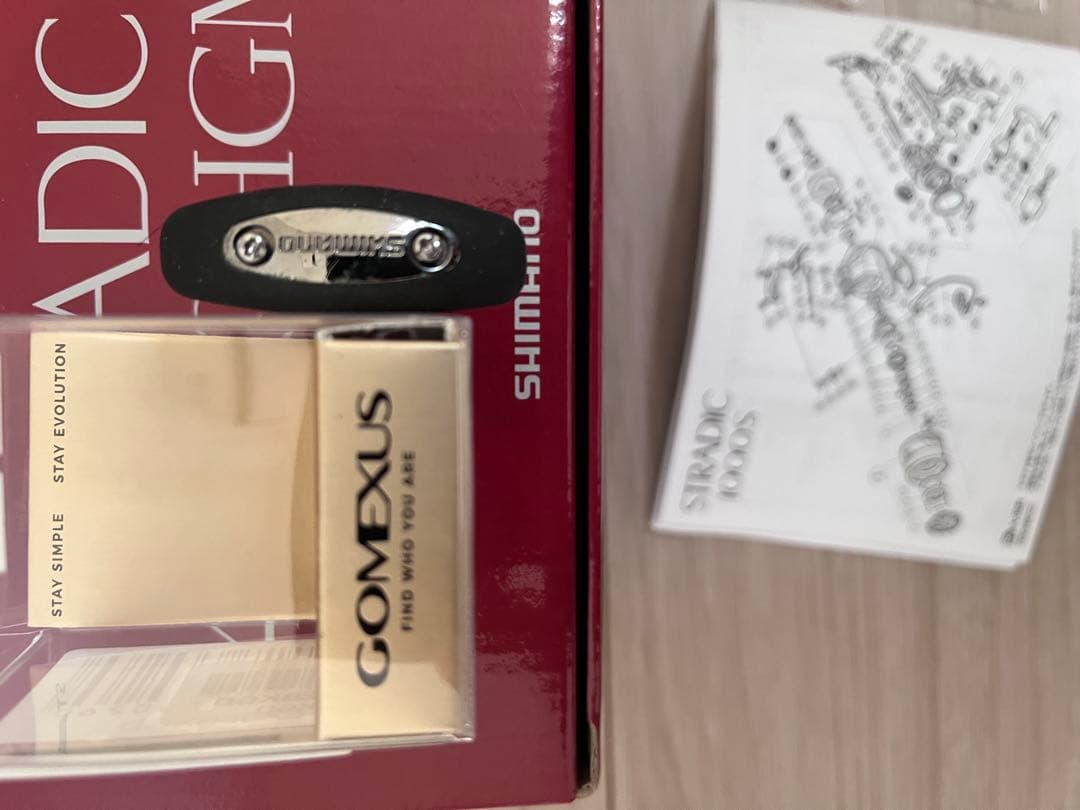 SHIMANOSTRADIC4000HGMスピニングリール　ゴメクサスノブ交換済