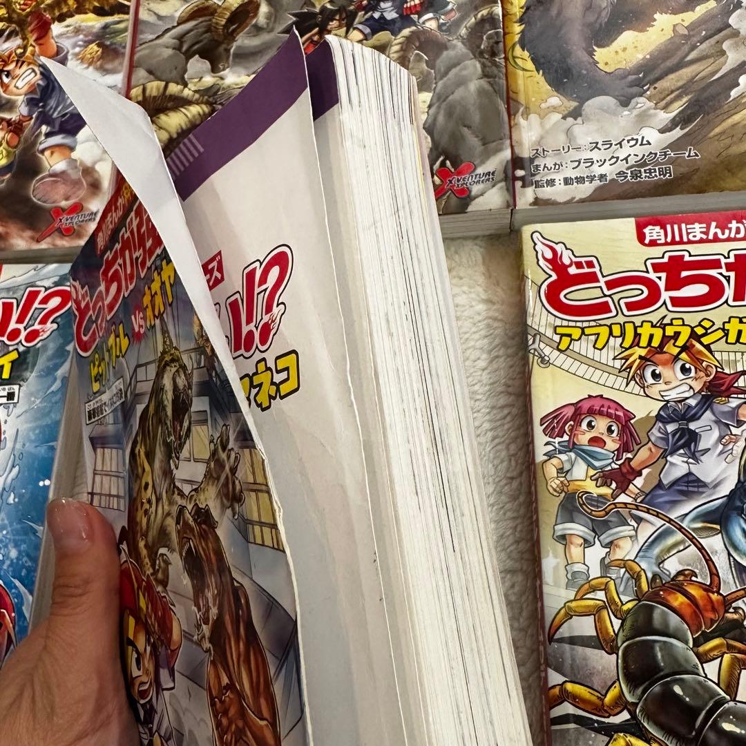 角川まんが科学シリーズ　どっちが強い！？全18巻セット
