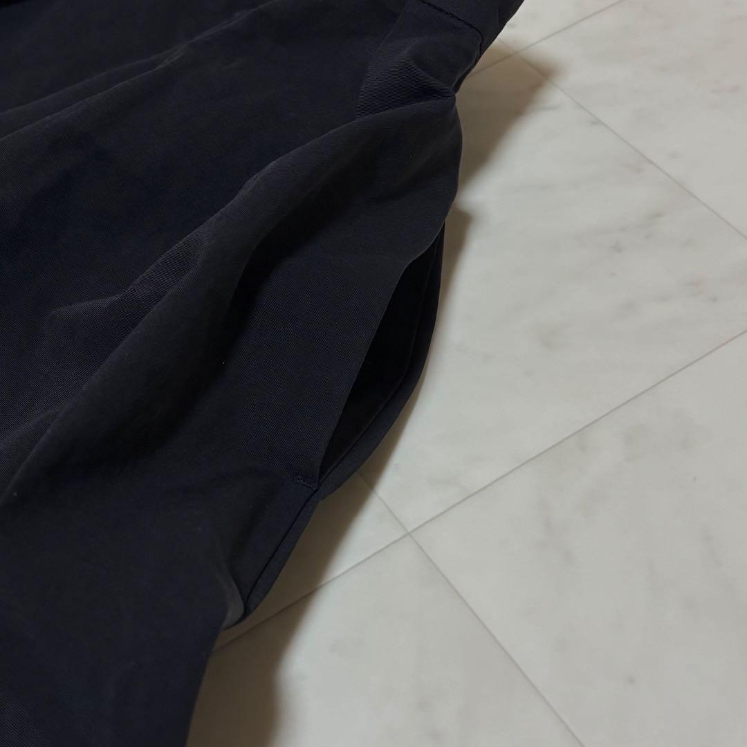 JENNE ロングスカート チュールドッキング フレア ブラック S