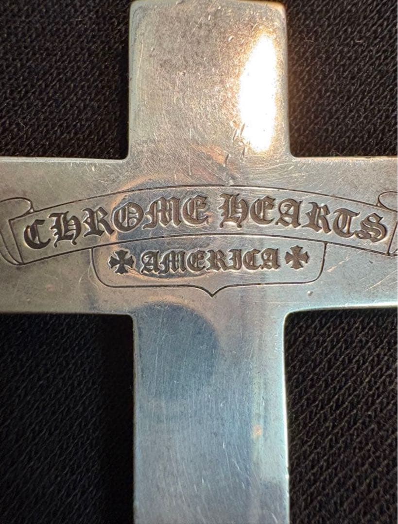 [最安値] クロムハーツ　マルチフレームドクロス　chrome hearts