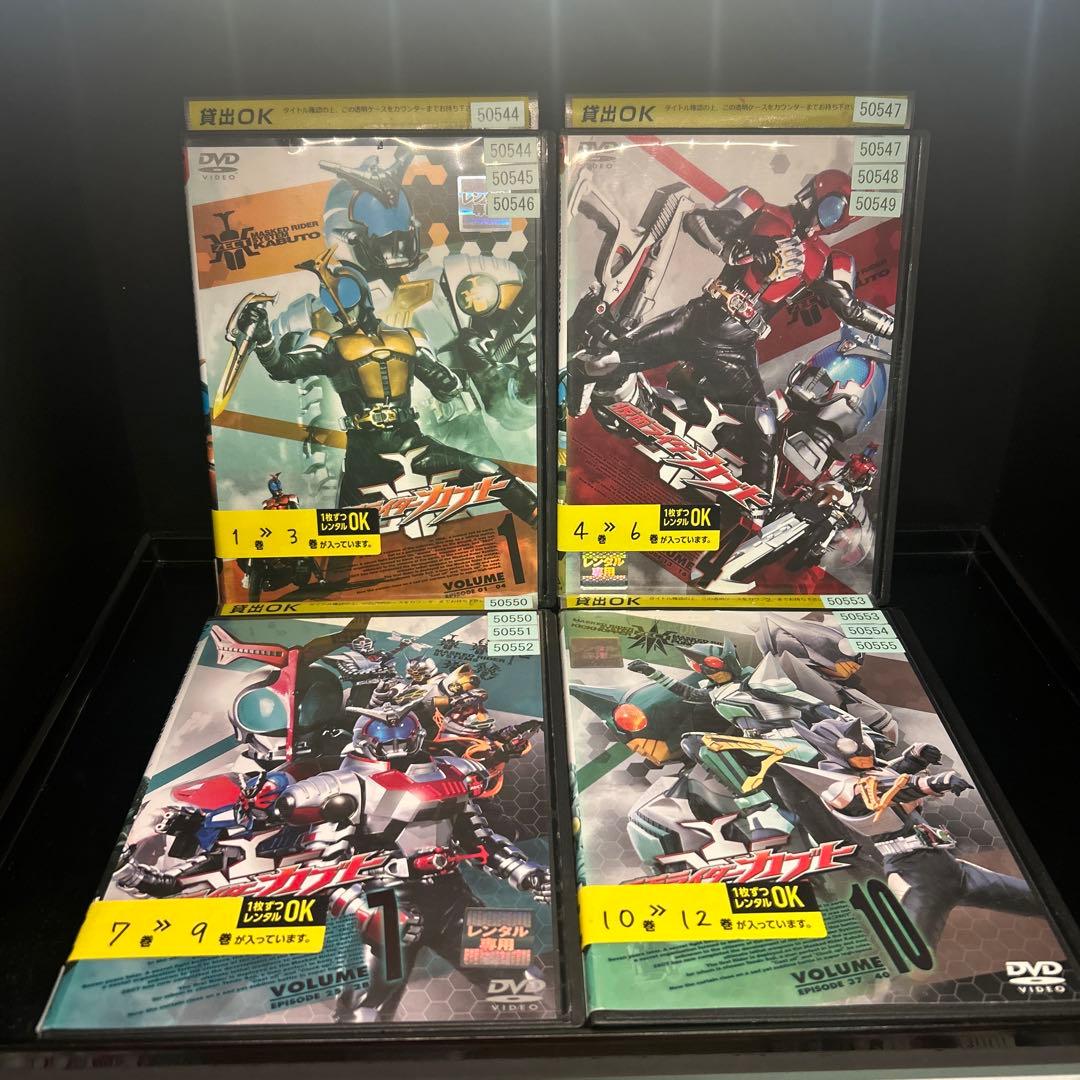 ▼全巻▲仮面ライダーカブト VOL.1〜12 +劇場版 他 レンタルアップDVD