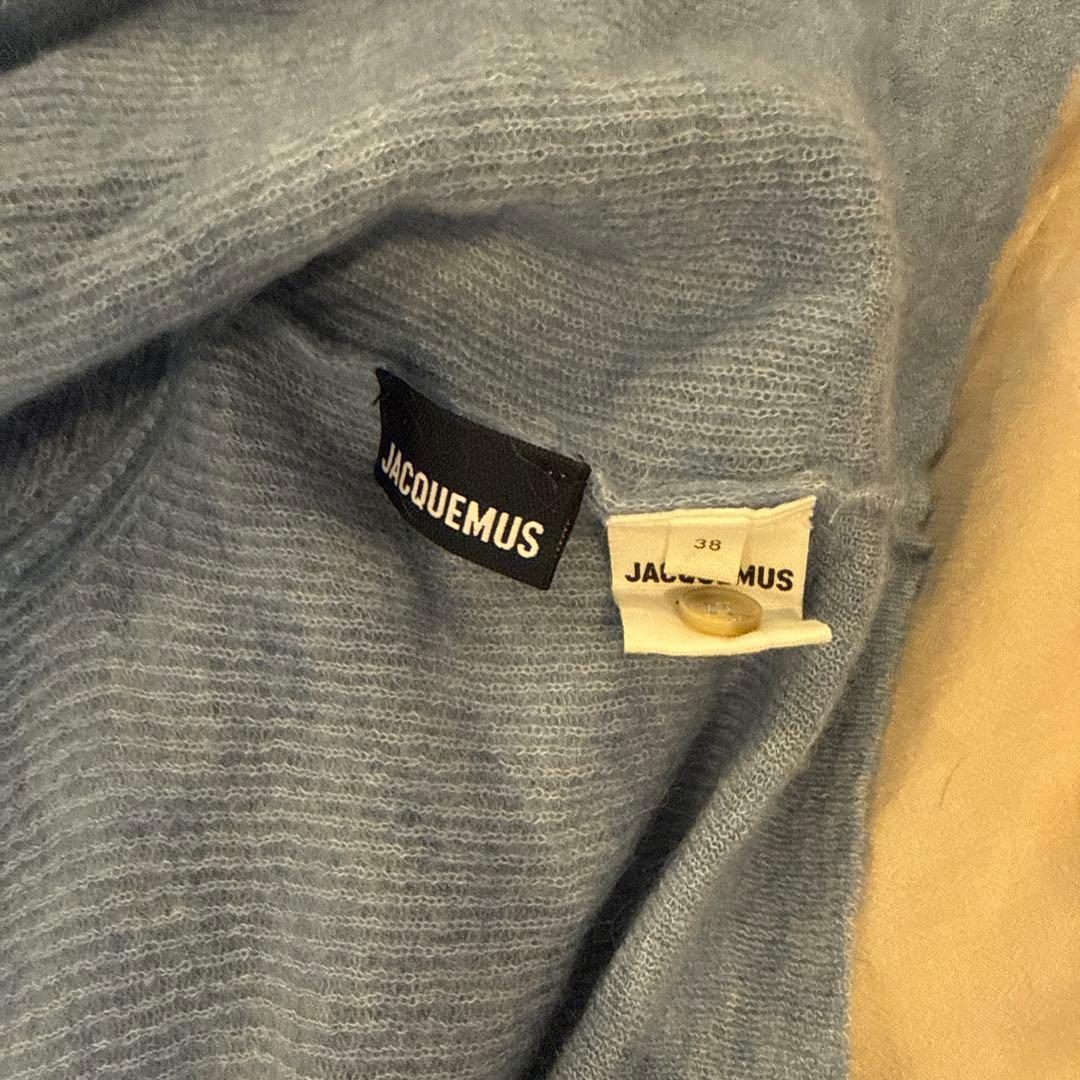 JACQUEMUS ライトブルーカーディガン 38