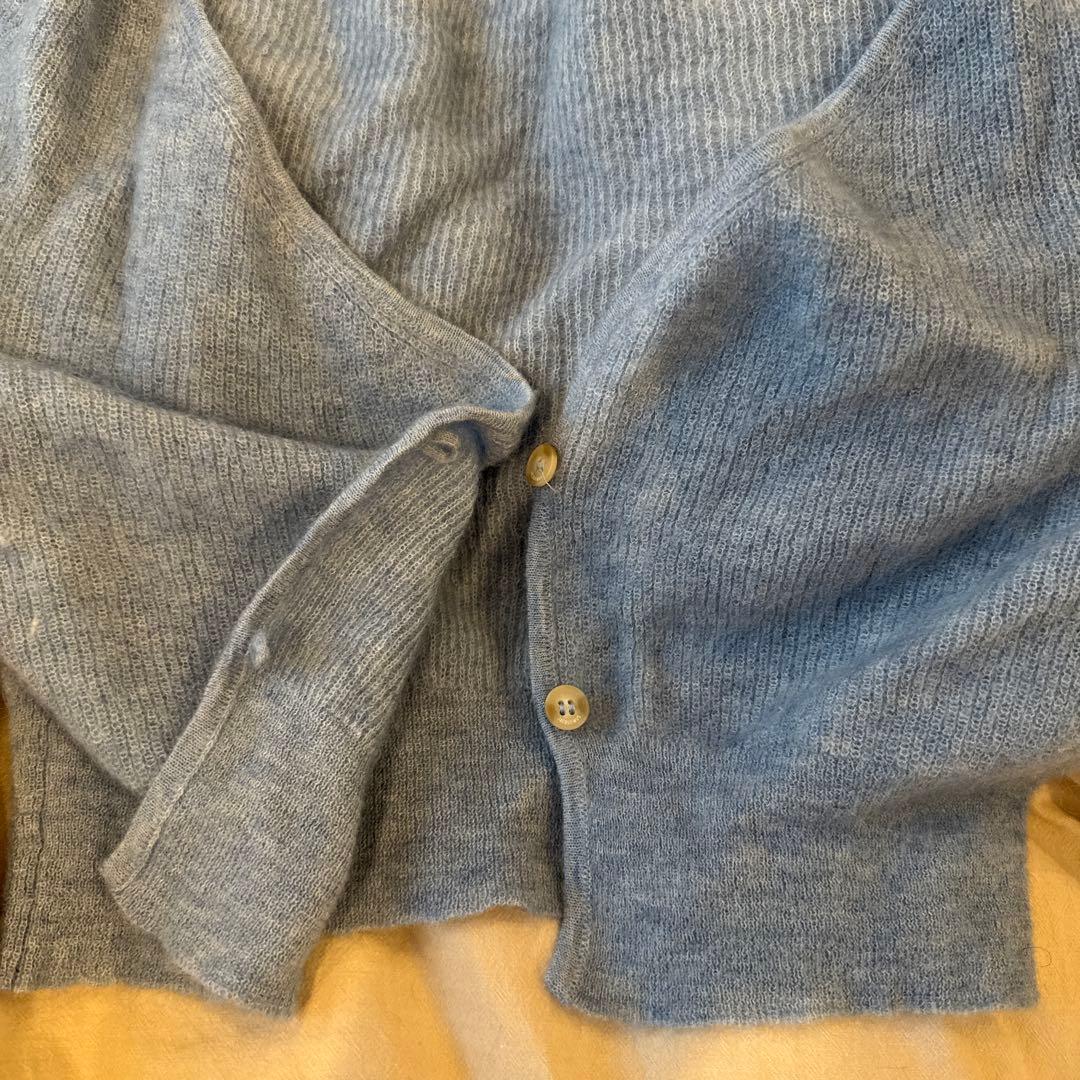 JACQUEMUS ライトブルーカーディガン 38