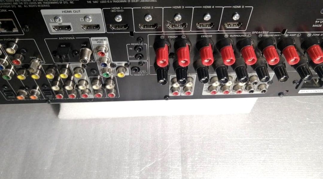 YAMAHA RX-V771 AVアンプ HDMI対応 リモコン付 音出し確認済