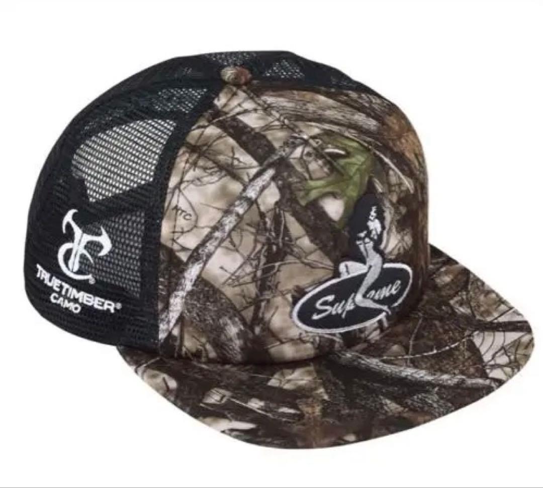 Supreme Pinup Mesh Back 5-Panel キャップ カモ