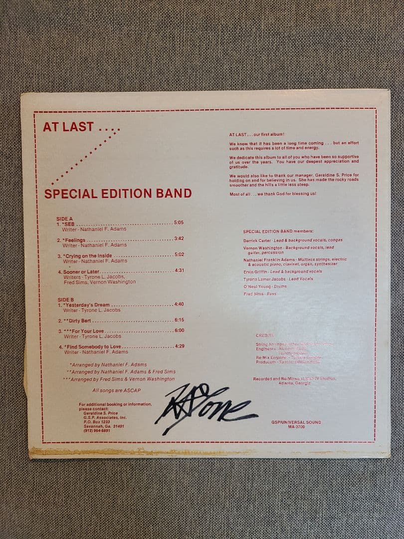 邦楽 AT LAST ... SPECIAL EDITION BAND