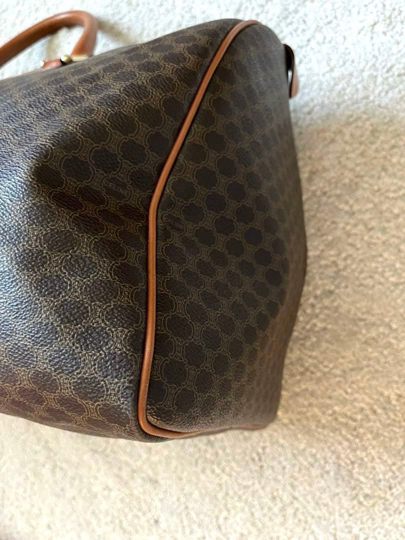 CELINE ボストンバック　マカダム柄　旅行用