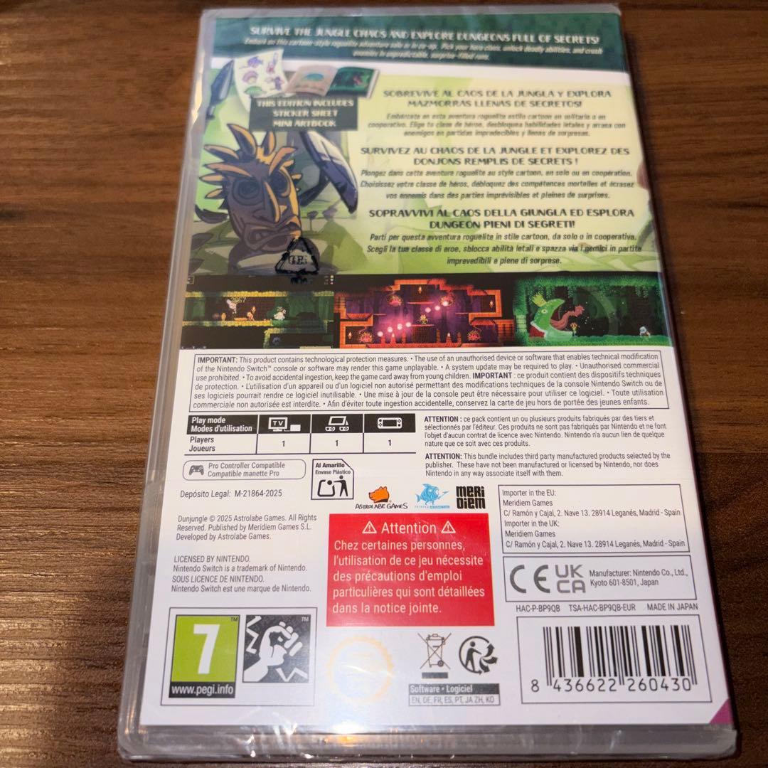 Nintendo Switch Dunjungle switch