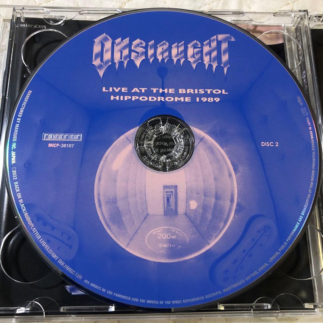 SHM-CD＋ライヴCD！オンスロート / イン・サーチ・オブ・サニティー