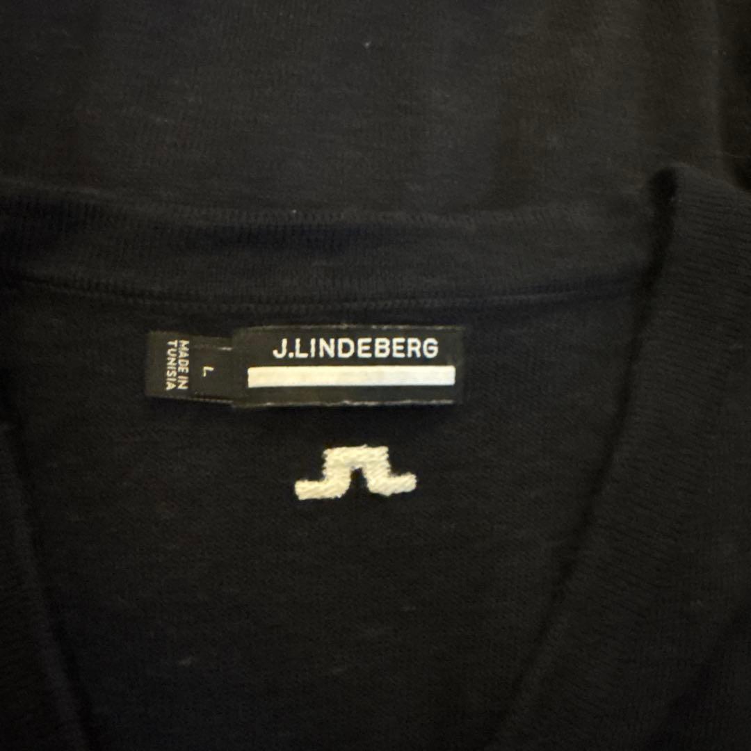 L J.LINDEBERG ジェイリンドバーグ ウール 長袖ニットセーター
