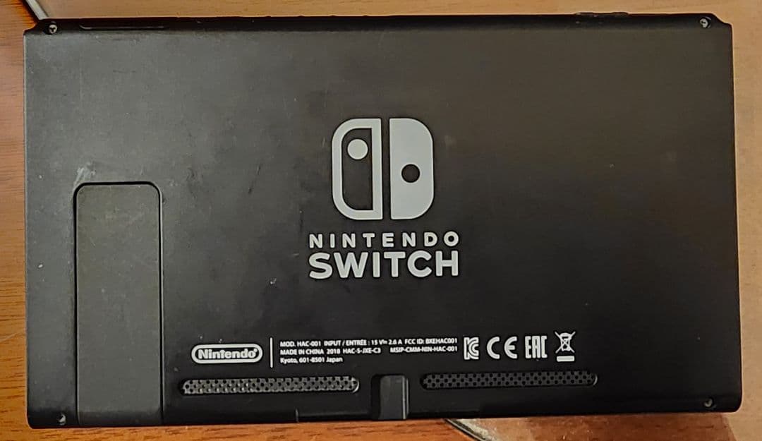 【初期型】 Nintendo Switch 本体のみ+ドッグ+充電器