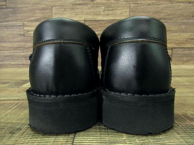 美品 ダナー D210510 ブローガン 茶芯 レザー シューズ 黒 27.0