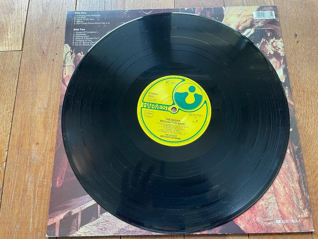 Edgar Broughton Band ／レコード／ヒプノシスデザイン