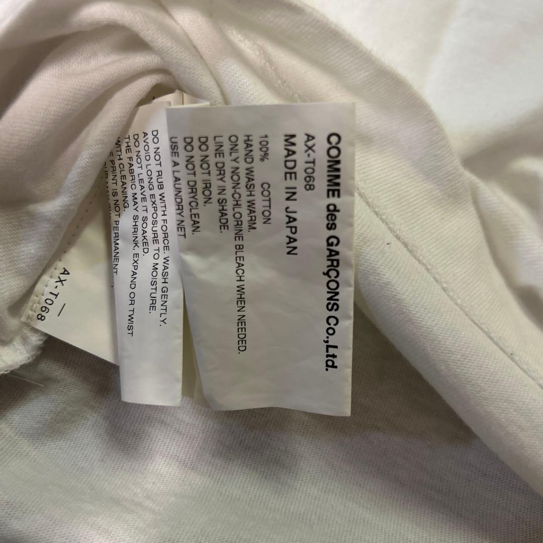 COMME des GARCONS PLAY Tシャツ L ホワイト