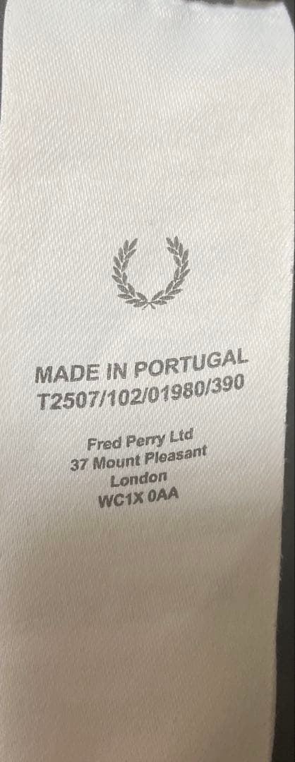 【美品】FRED PERRY T5510 ローレル テープ トラックパンツ M