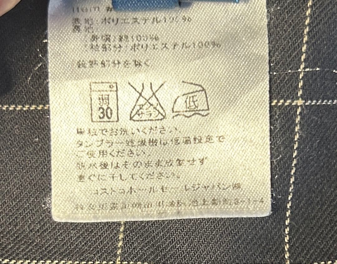 【美品】ポロラルフローレン スイングトップ S 黒 白ポニー 裏地チェック 定番