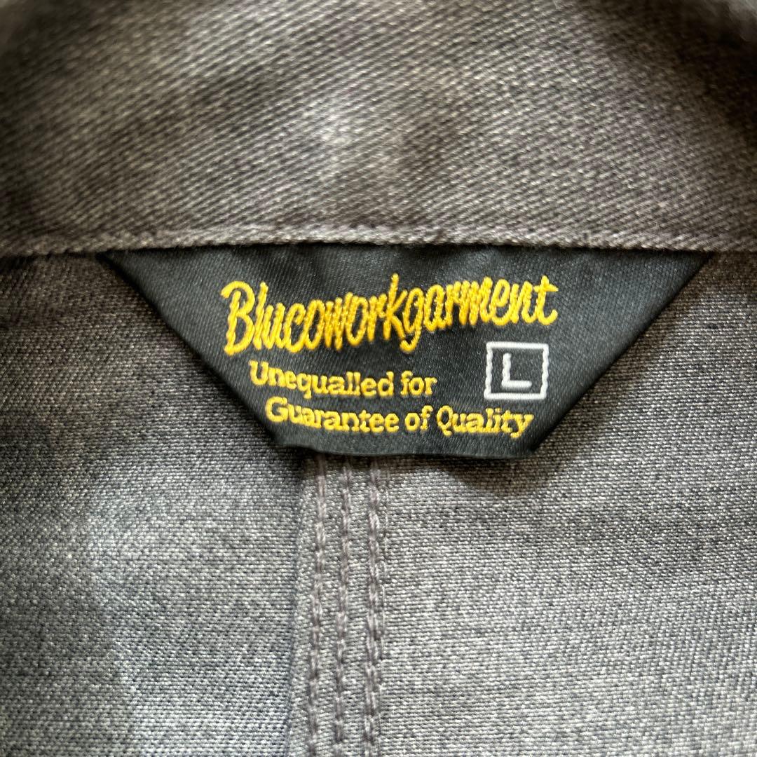 BLUCO ブルコ　カバーオール　グレー　UNCROWD