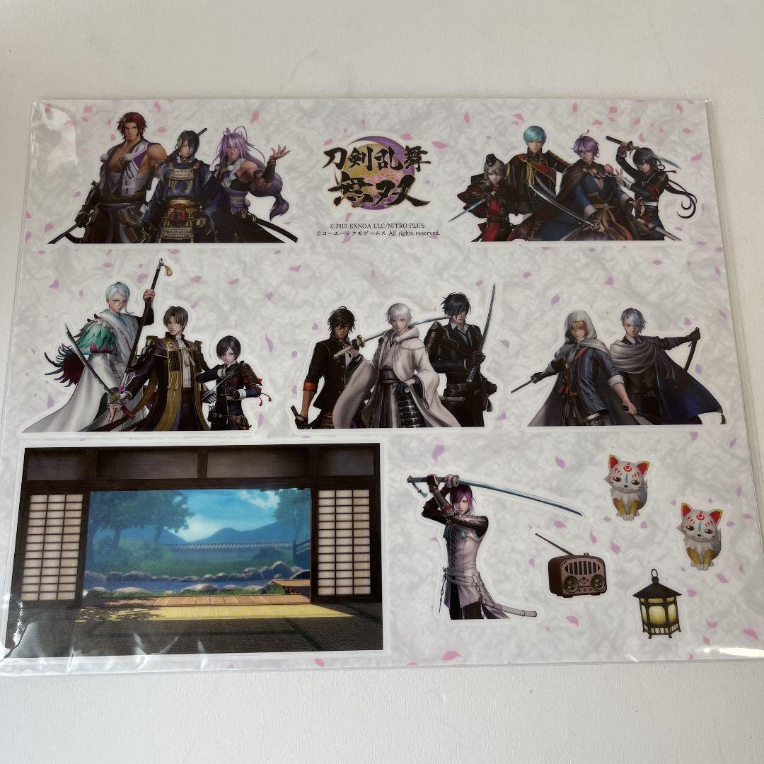 刀剣乱舞無双＆GEO特典・アクリルコースター、オリジナルスキンシール付