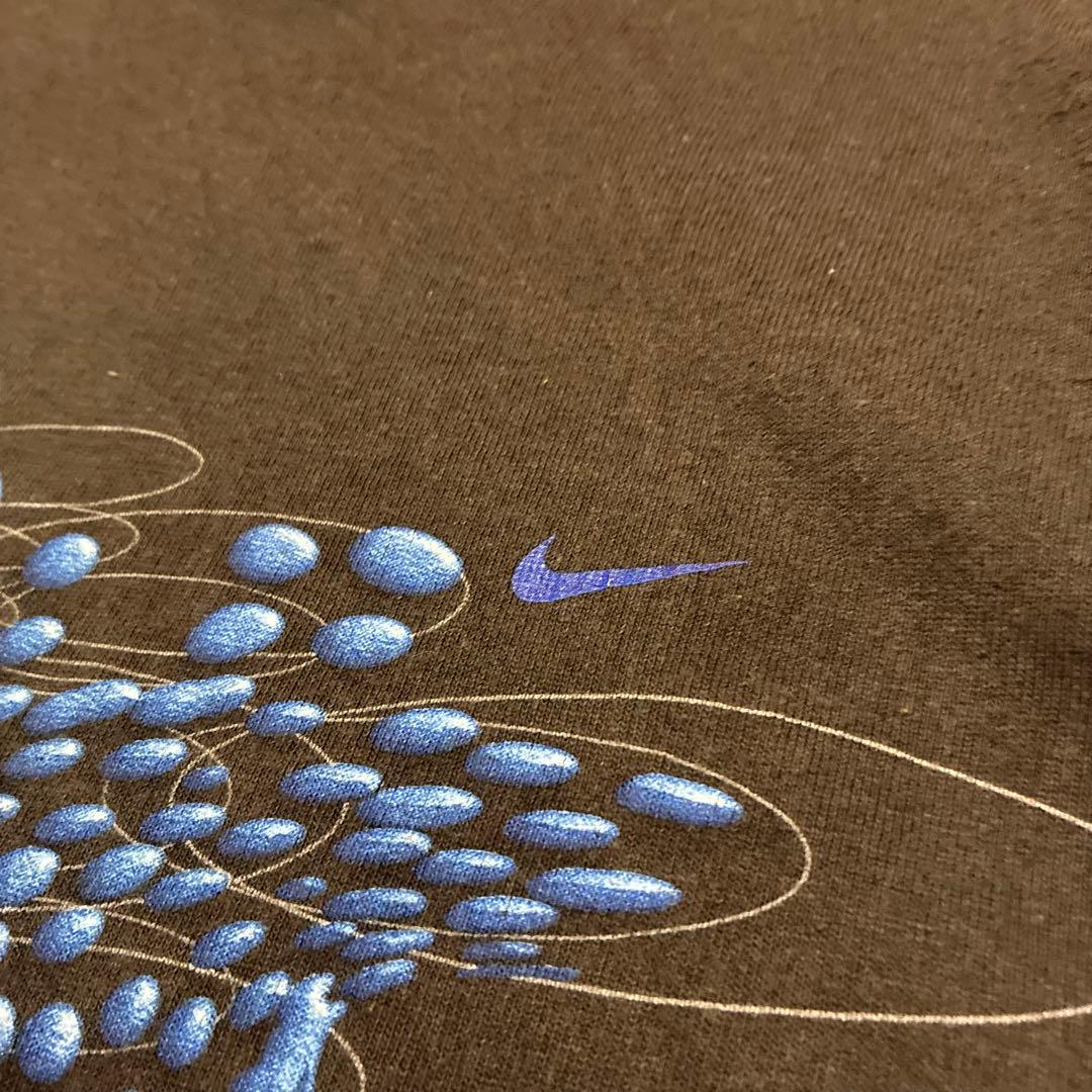 90S USA製 NIKE ロンT アートプリント シングルステッチL
