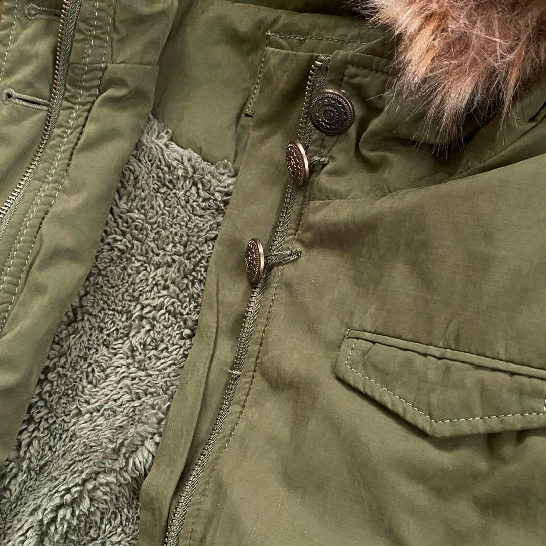 ジャケット・アウター 00s y2k fur mods coat