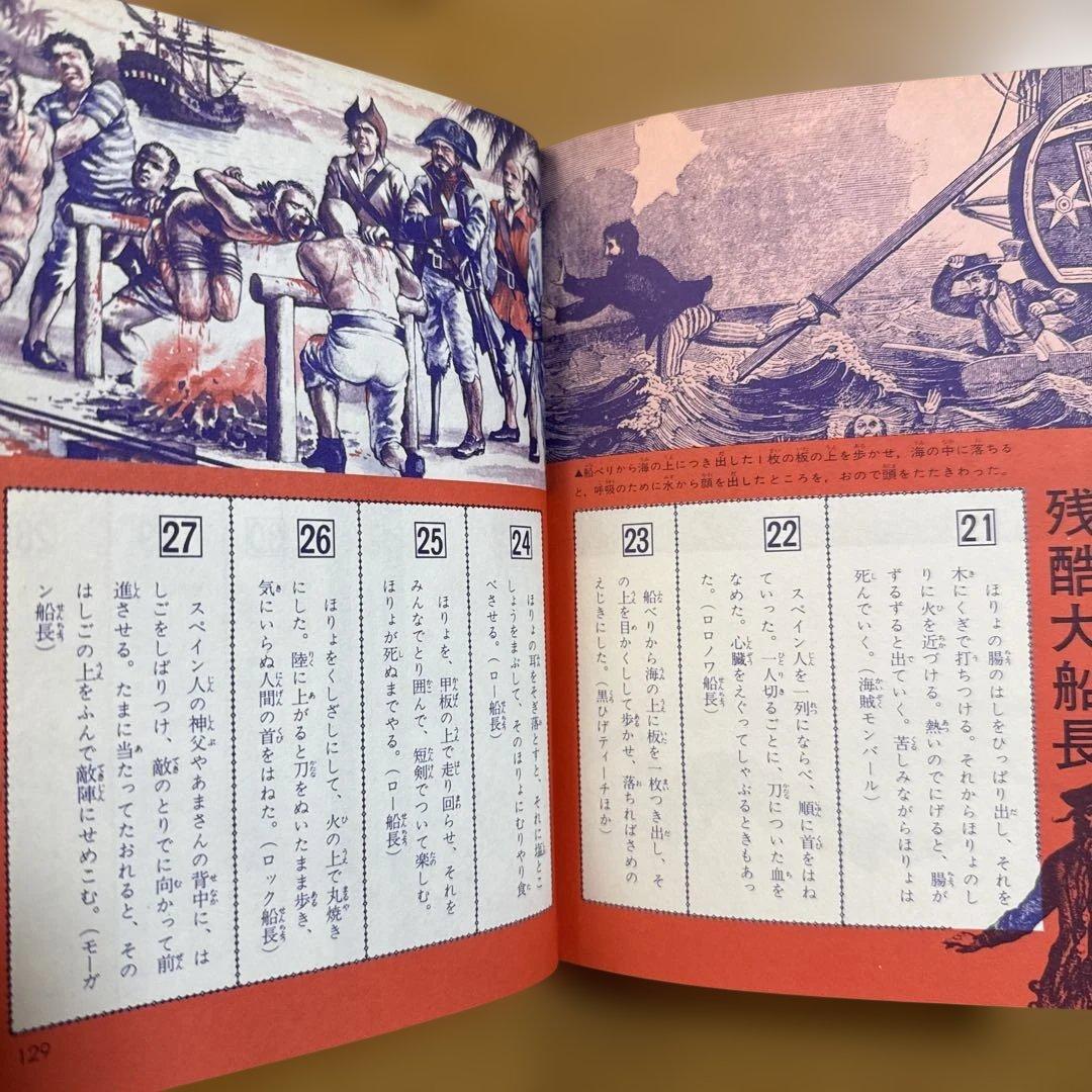 初版 昭和50年発行 世界海賊百科 ドラゴンブックス6 武内孝夫 児童書