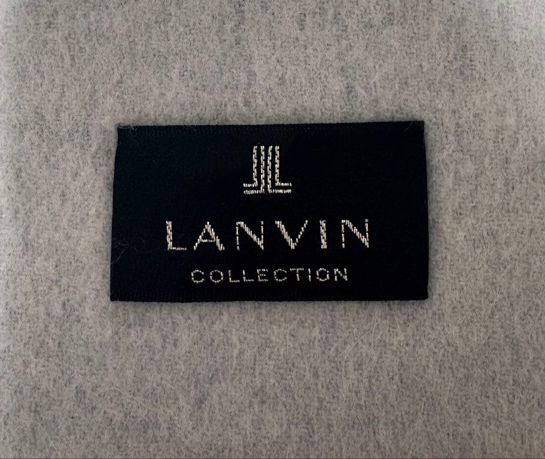 新品タグ付き　LANVIN カシミヤ100%マフラー
