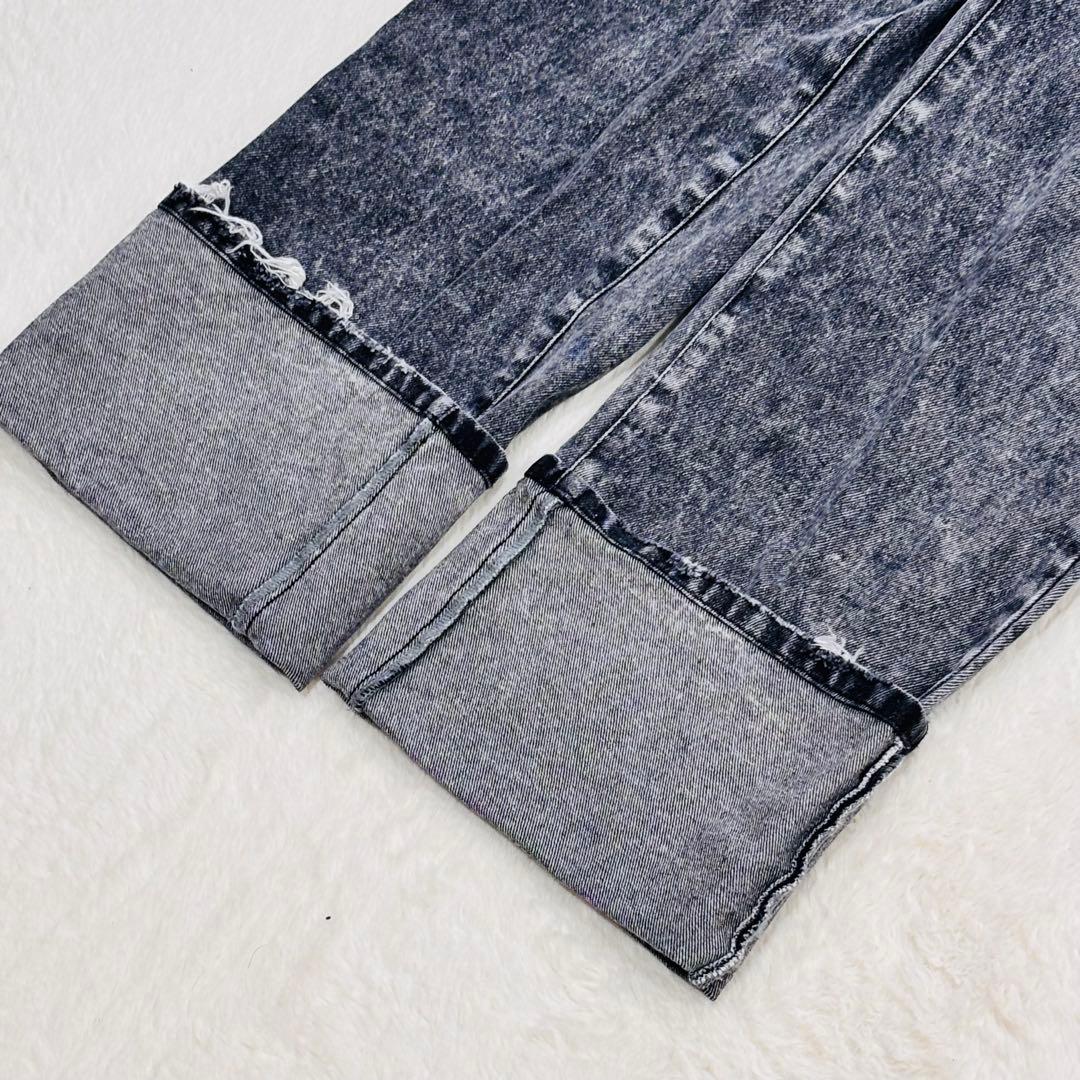 ディアンテ　ロールアップ　ROLL UP LOOSE DENIM DIANTE