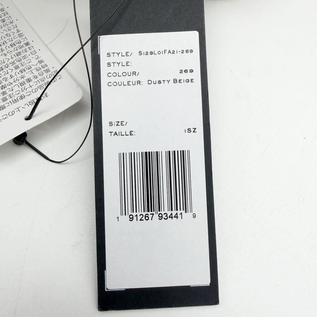 未使用 マークジェイコブス グラムショット 三つ折り財布 ベージュ チェーン