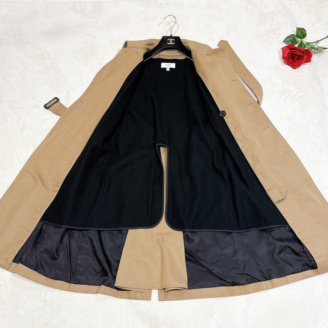 新品同様✨　ハイク　トレンチコート　ライナー　 ベージュ　2