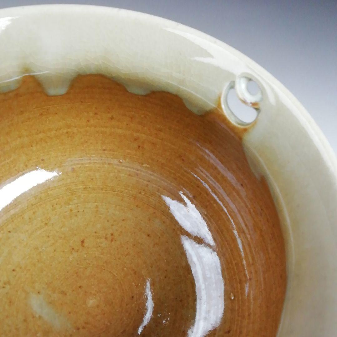 Ｓ８６１　建水　『赤膚焼』『尾西楽斎造』　共箱　茶道具