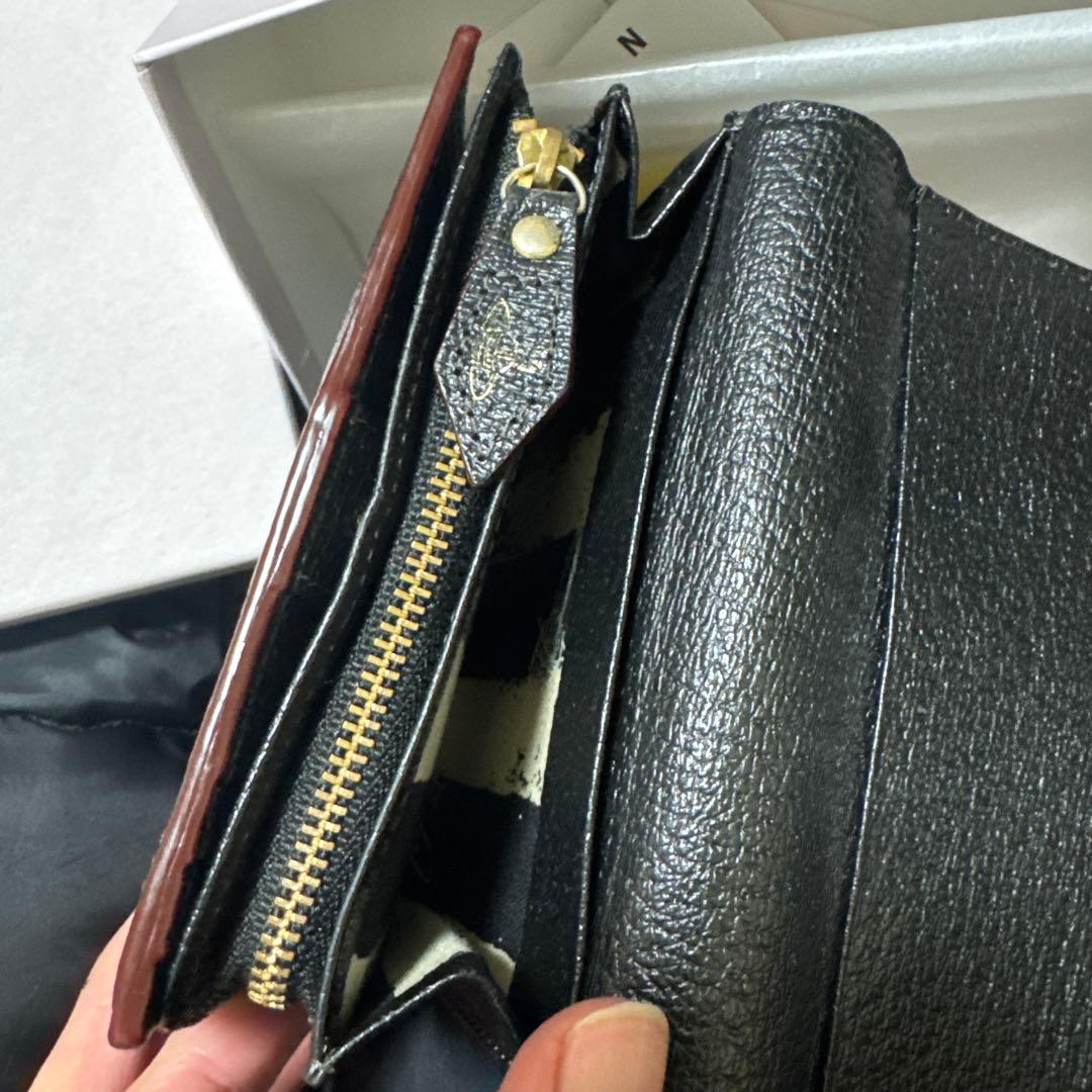 Vivienne Westwood 黒 三つ折り財布 【箱あり】