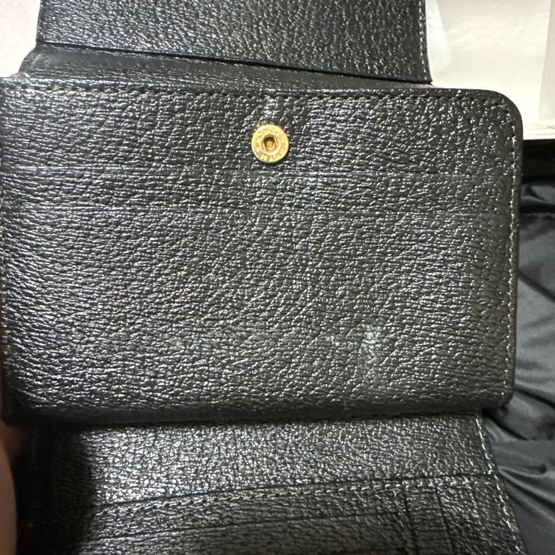 Vivienne Westwood 黒 三つ折り財布 【箱あり】