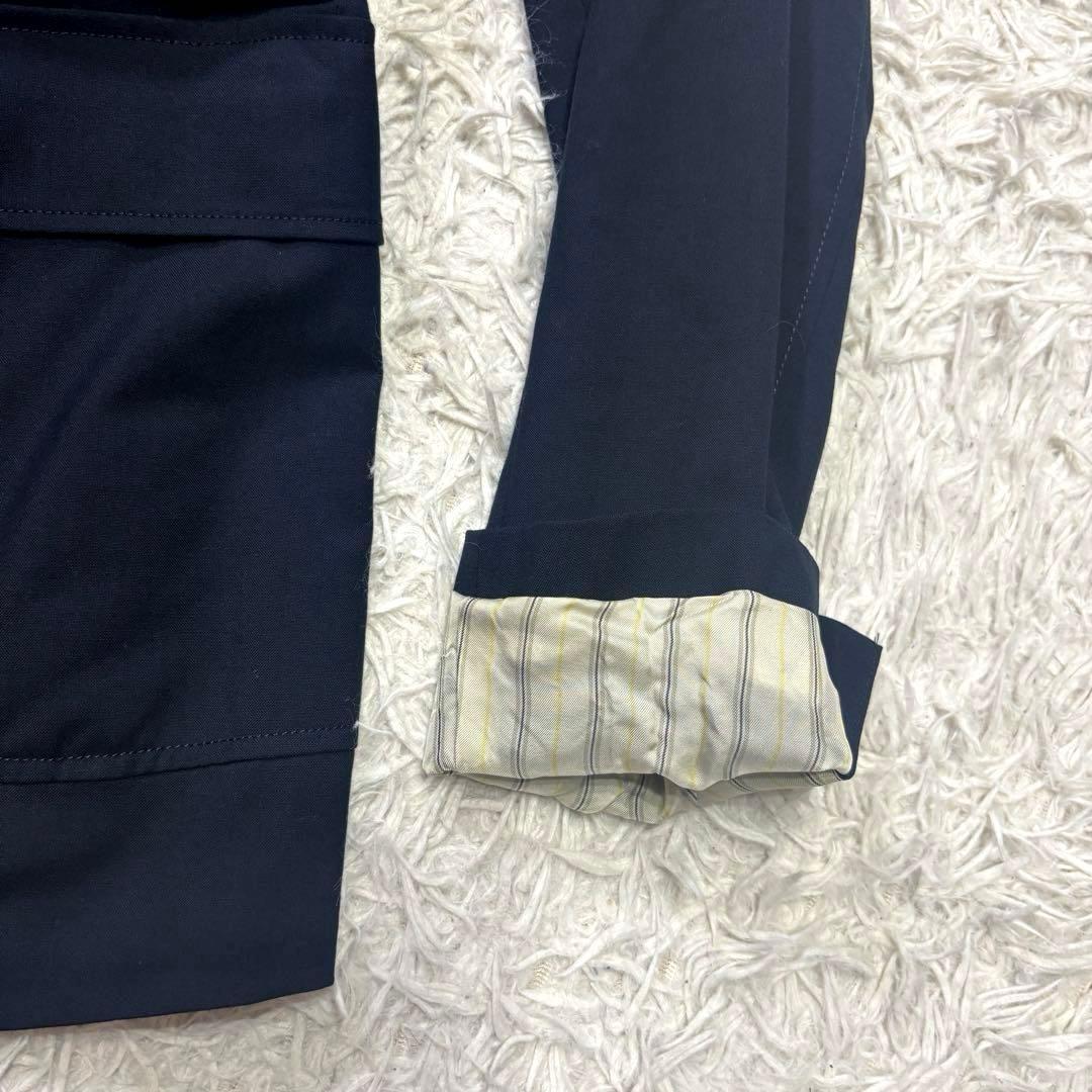 ◎極美品 ビームスプラス コンバットウール 金ボタン 紺ブレ CORDURA M