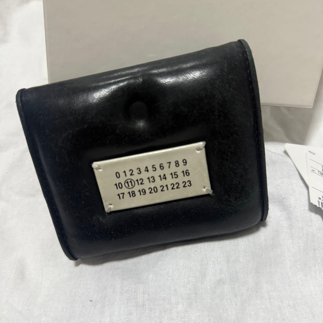 Maison Margiela ブラック 三つ折り財布