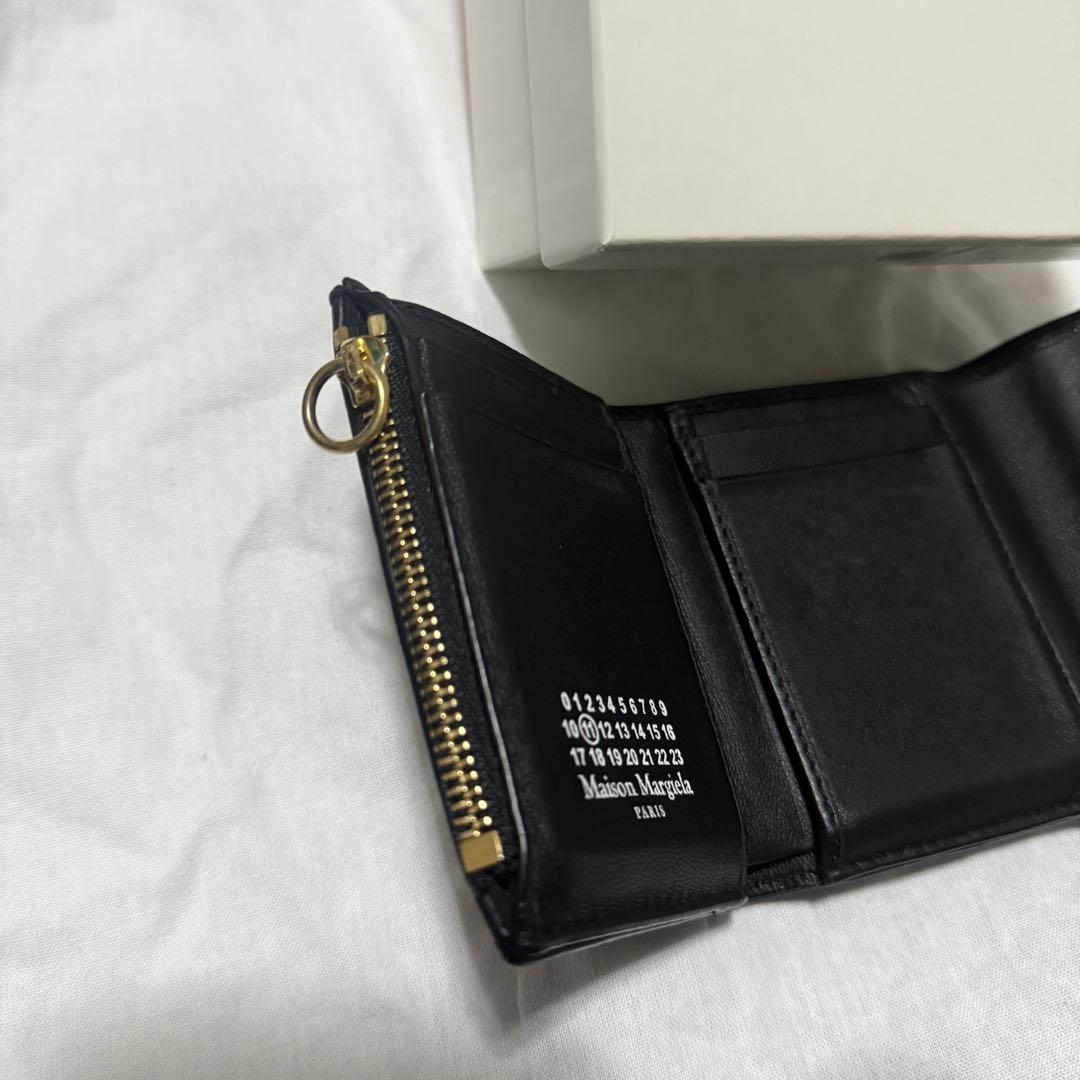 Maison Margiela ブラック 三つ折り財布